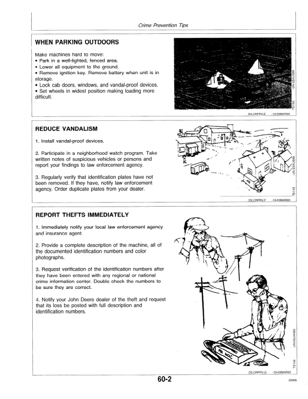 John Deere 1850 No-Till Air Drill Operator’s Manual (OMA54933) Workshop Guide