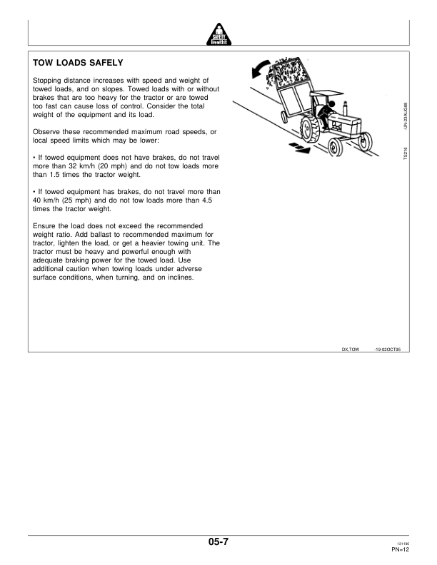 John Deere 1750 MaxEmerge Plus Drawn Conservation 6-Row Wide and8-Row Narrow Planter Operator’s Manual (OMA56574) Workshop Guide