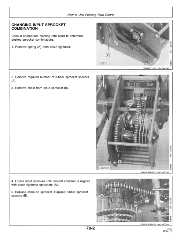 John Deere 1720 Integral Planter (665101-665999) Operator’s Manual (OMA56586) Workshop Guide