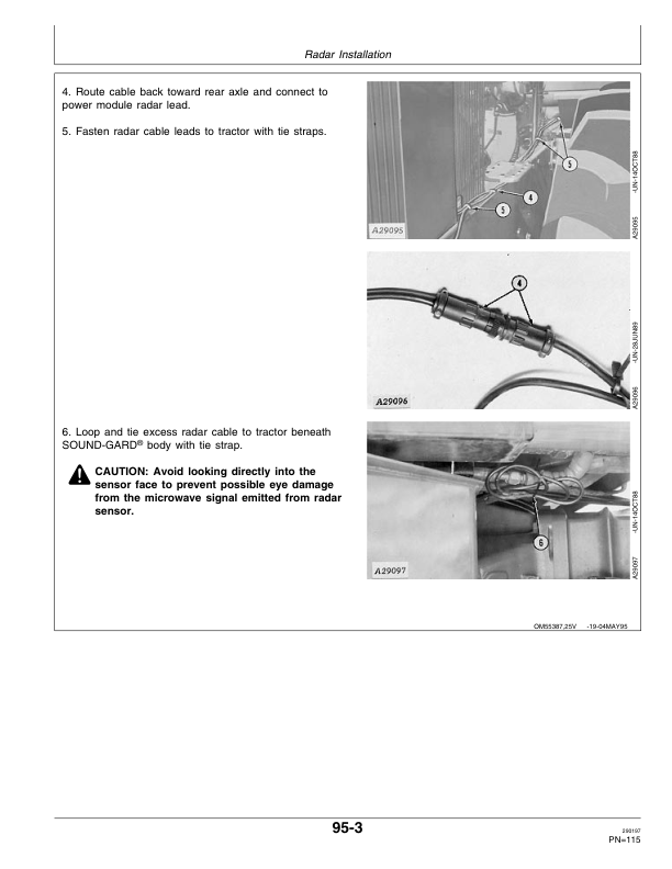 John Deere SeedStar Seed Monitor Operator’s Manual (OMA59082) Workshop Guide