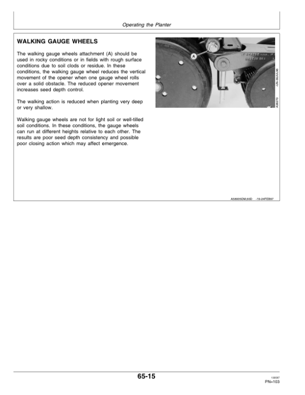 John Deere 1710 Integral Planter Operator’s Manual (OMA60129) Workshop Guide