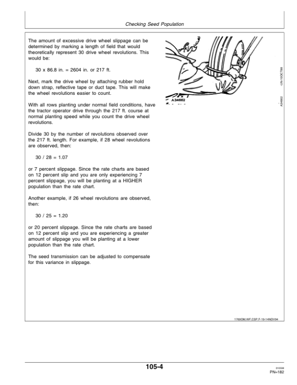 John Deere 1770 Drawn Planters (680101-680999) Operator’s Manual (OMA62302) Workshop Guide