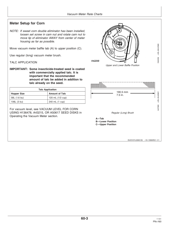 John Deere 1770NT 16-Row MaxEmerge Planter Operator’s Manual (OMA68779) Workshop Guide