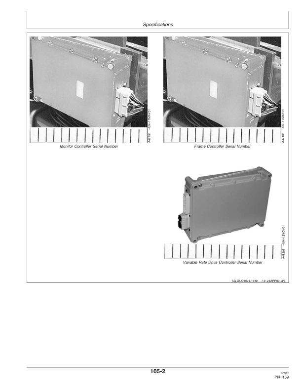 John Deere Seedstar Seed Monitor & Variable Rate Drive – (SN: -715999) Operator’s Manual (OMA71821) Workshop Guide