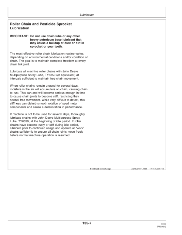 John Deere 1750 Drawn Planters (700101-715999) (4R – 6N – 6W – 8N) Operator’s Manual (OMA72766) Workshop Guide