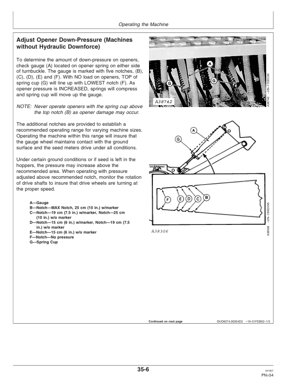 John Deere 1520 Integral Grain Drill (North America) (725101-745100) Operator’s Manual (OMA85458) Workshop Guide
