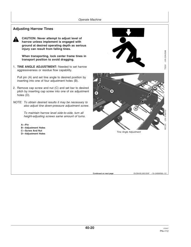 John Deere 1840 Air Seeding Tools (710101-725999) Operator’s Manual (OMA85527) Workshop Guide