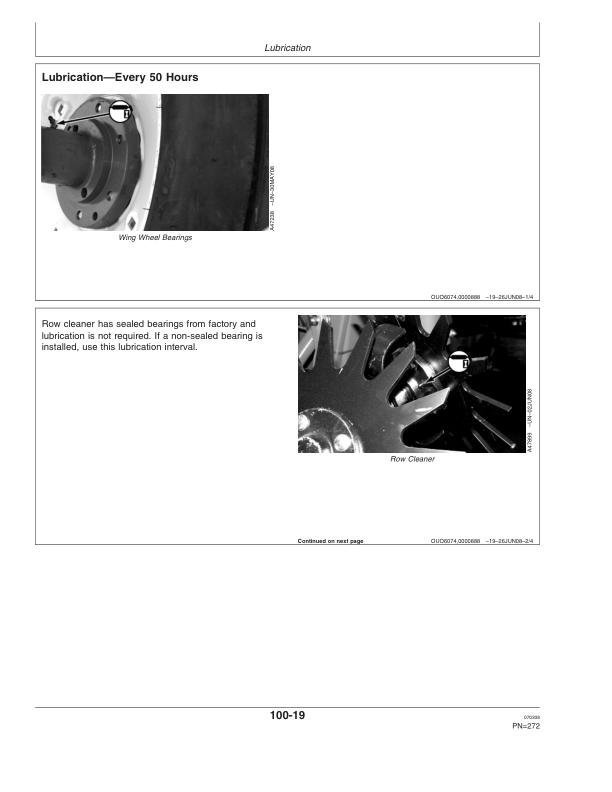 John Deere 1770NT 12/16/24 Row CCS ProSeries Planter with XP Row Units Operator’s Manual (OMA86845) Workshop Guide