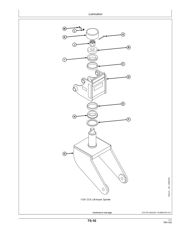 John Deere 1720, 1720 CCS Integral Planters (735101-) Operator’s Manual (OMA88759) Workshop Guide