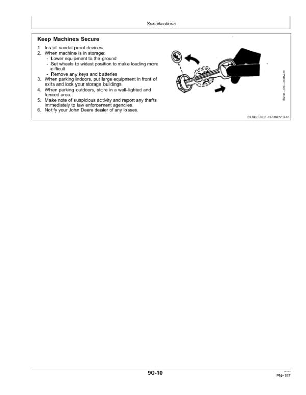 John Deere 1700, 1710 & 1730 Integral Planters U.S. & Austraila Edition (740101-750100) Operator’s Manual (OMA89929) Workshop Guide