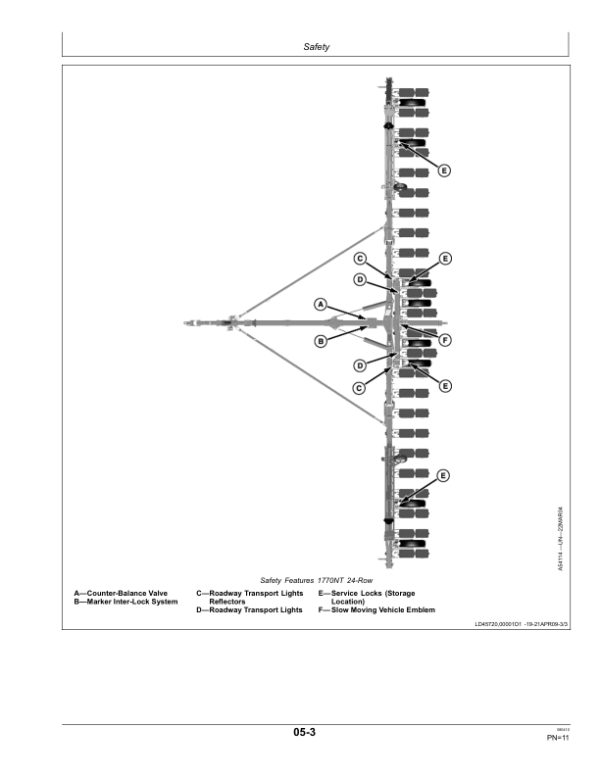 John Deere 1770NT 12/16/24 Row Planter with MaxEmerge XP Row Units Operator’s Manual (OMA90295) Workshop Guide
