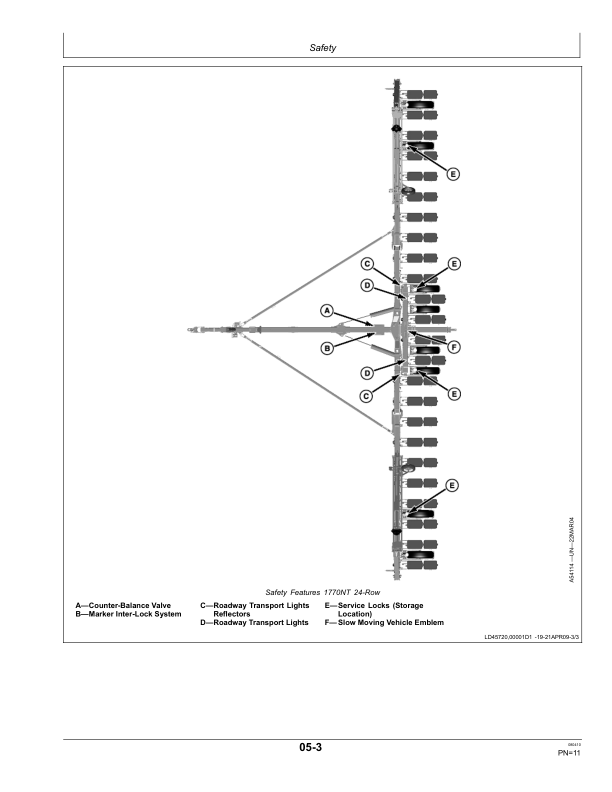 John Deere 1770NT 12/16/24 Row Planter with MaxEmerge XP Row Units Operator’s Manual (OMA90295) Workshop Guide