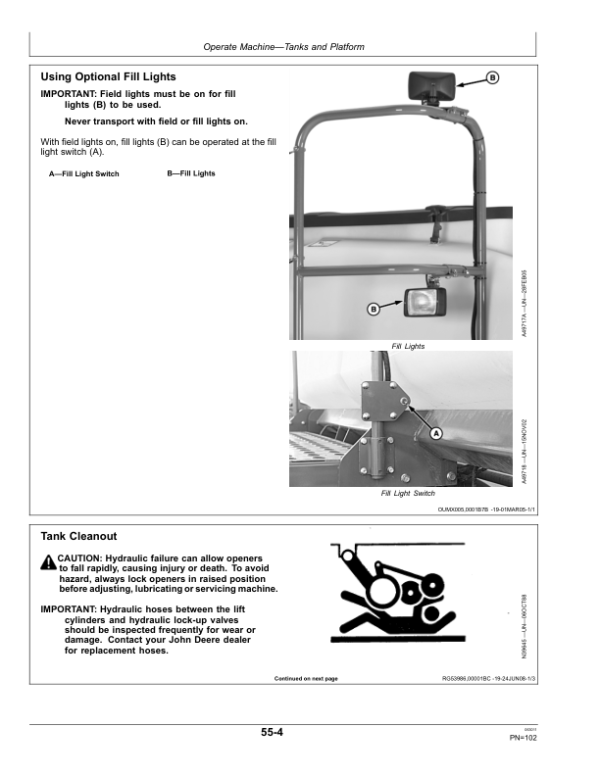 John Deere 1990 Central Commodity System North America (745101-750100) Operator’s Manual (OMA91103) Workshop Guide