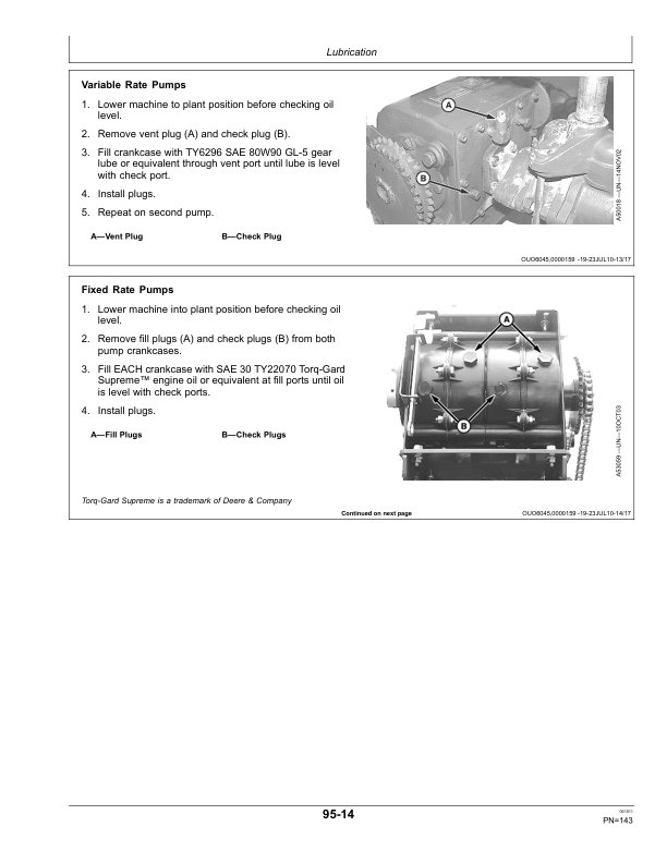 John Deere 1770NT CCS Planter (12/16/24 Row) w/MaxEmerge XP Row Units Operator’s Manual (OMA91222) Workshop Guide