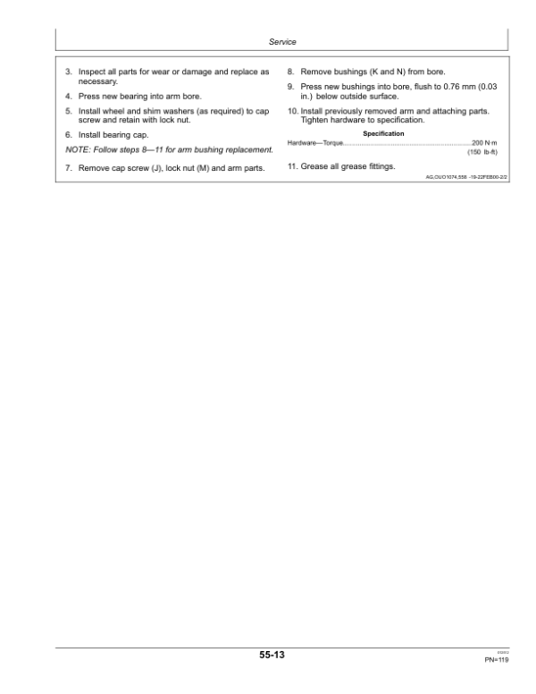 John Deere 1890 & 1895-SFP No-Till Air Drills North America & Australia Edition (745101-750100) Operator’s Manual (OMA93759) Workshop Guide