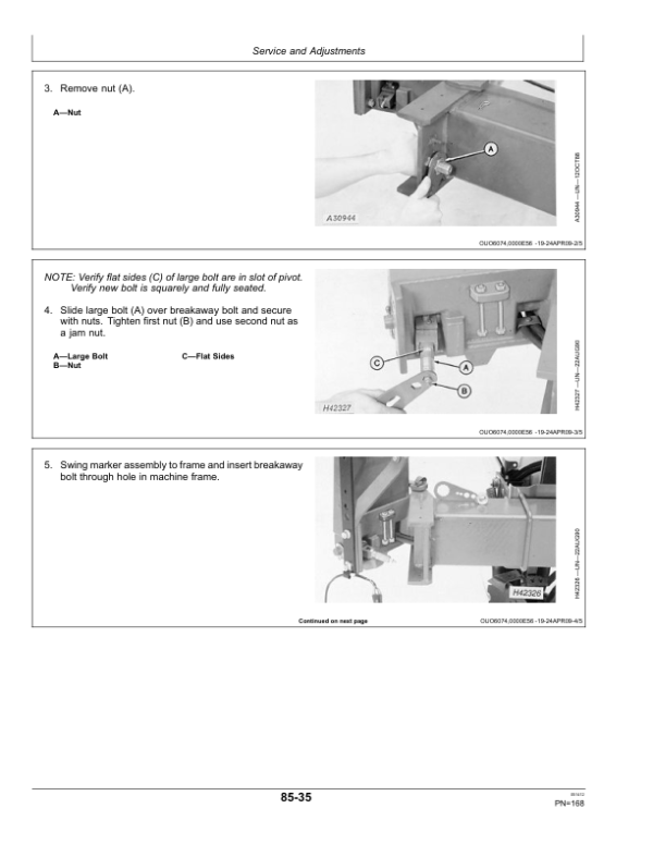 John Deere 1700, 1710 & 1730 Integral Planters North American & Australia Edition (750101- ) Operator’s Manual (OMA93835) Workshop Guide