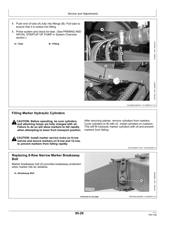 John Deere 1765 & 1765NT Planters Export Edition (760101-765100) Operator’s Manual (OMA97632) Workshop Guide