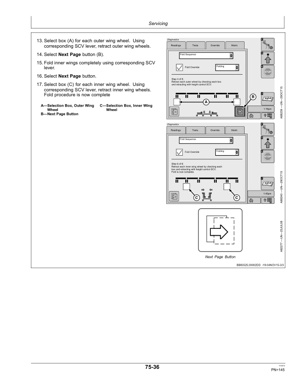 John Deere 1870 Air Hoe Drill / 23.2M (76 ft)North America Edition (765101- ) Operator’s Manual (OMA97752) Workshop Guide