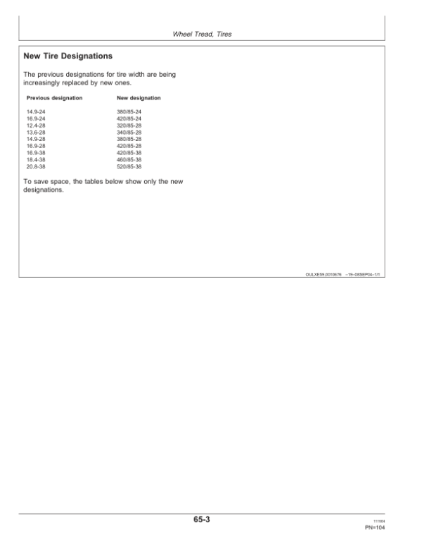 John Deere 6520 SE & 6620 SE Tractors Operator’s Manual (OMAL152808) Workshop Guide