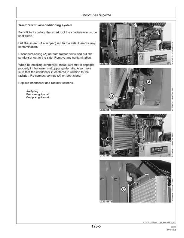 John Deere 6215, 6415, 6615, 6715 Tractor (398791-) (North American) Operator’s Manual (OMAL162074) Workshop Guide