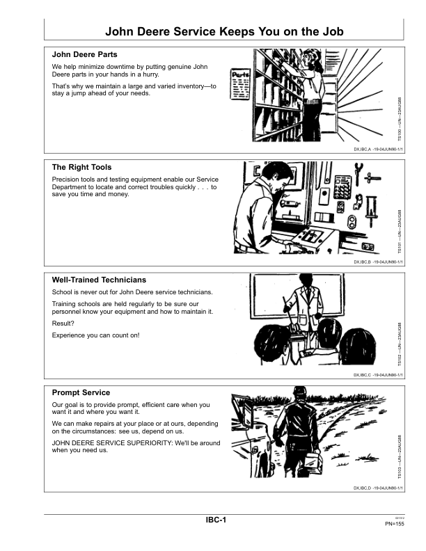 John Deere 6525 Tractors Operator’s Manual (OMAL179767) Workshop Guide