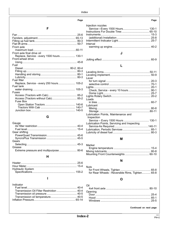 John Deere 6110J Tractors (000000-001475) 6125J Tractors (000000-000631) 6145J Tractors (000000-001169) Worldwide Edition Operator’s Manual (OMAL205737) Workshop Guide
