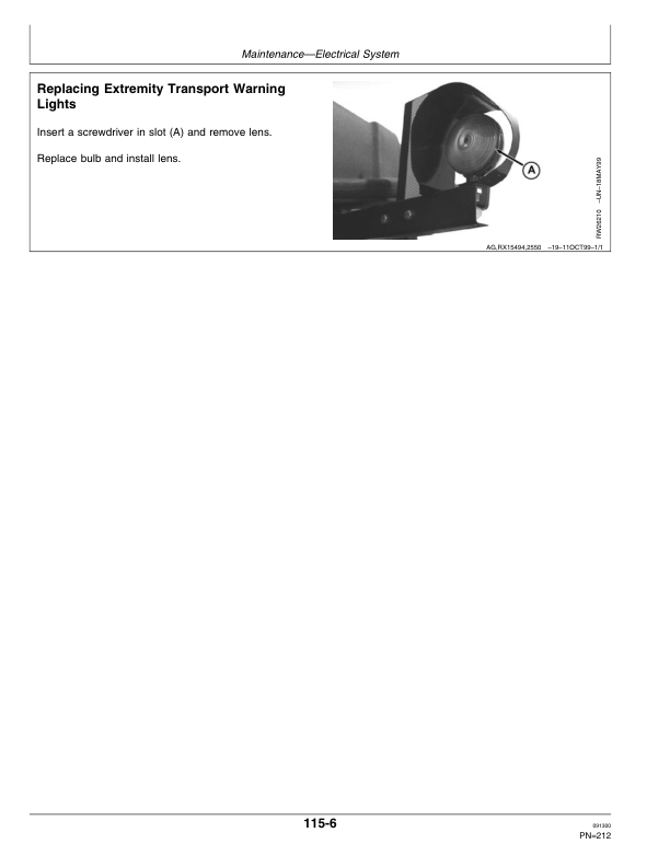 John Deere 9300T, 9400T Tractors Operator’s Manual (OMAR177997) Workshop Guide