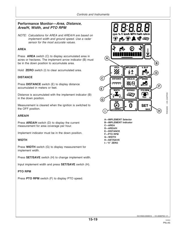 John Deere 9320, 9420, 9520 Scraper Tractors Operator’s Manuals (OMAR198047K4) Workshop Guide