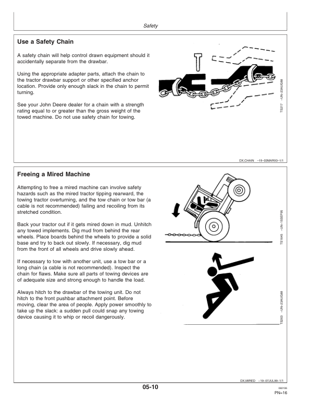 John Deere 9320T, 9420T, 9520T, 9620T Tractors Operator’s Manual (OMAR228229) Workshop Guide