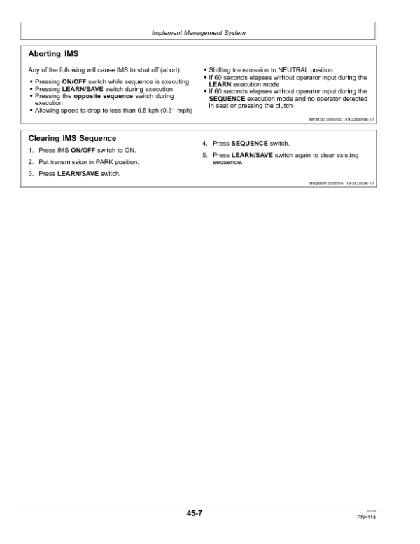 John Deere 9430T, 9530T & 9630T Tractors Operator’s Manual (OMAR291048) Workshop Guide
