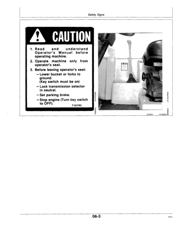 John Deere 444E Loaders Operator’s Manuals (OMAT123458) Workshop Guide