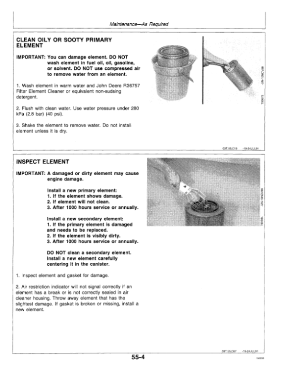 John Deere 744E Loaders Operator’s Manuals (OMAT162185) Workshop Guide
