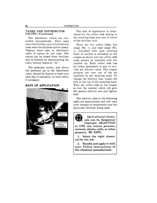 John Deere 74, 76 Dry, Liquid Fertilizer Units Operator’s Manual (OMB25042B) Workshop Guide