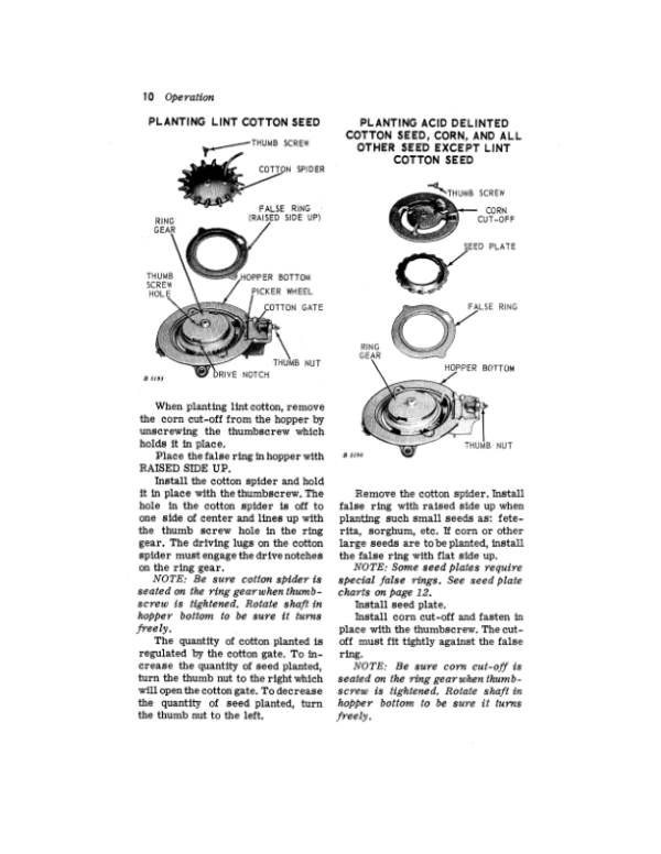 John Deere 23F, 23R Unit Planter Operator’s Manual (OMB25374) Workshop Guide