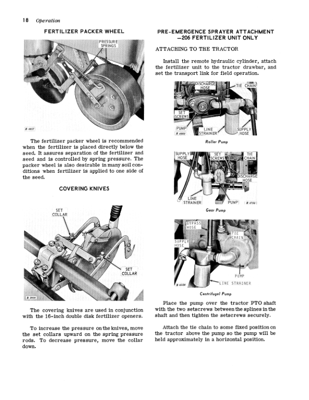 John Deere 206, 208 Dry or Liquid Fertilizer Units Operator’s Manual (OMB25375) Workshop Guide