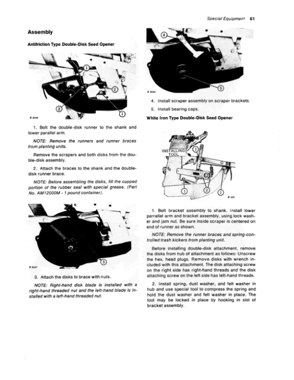 John Deere 1300 Planter Operator’s Manual (OMB25492) Workshop Guide