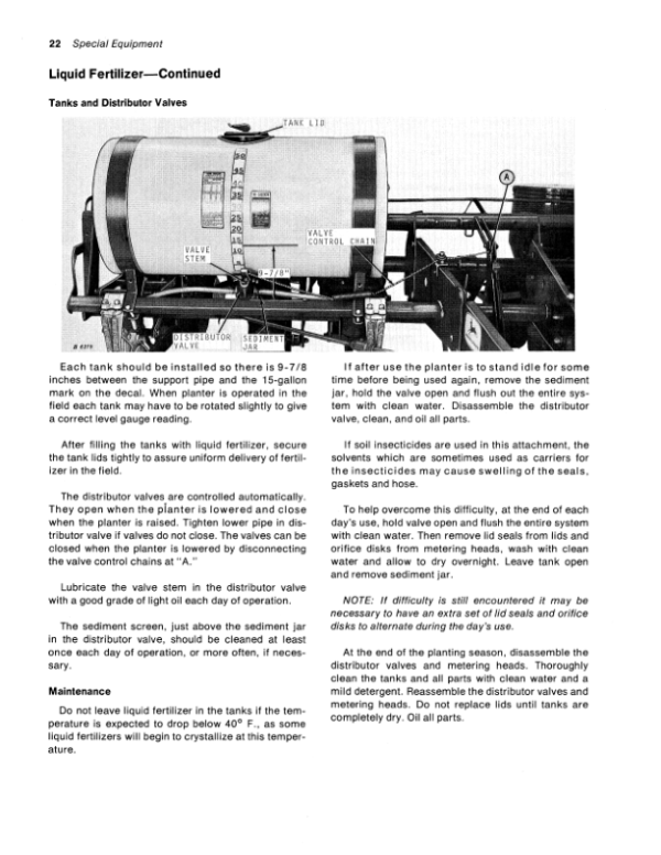 John Deere 5193 Cotton & Corn Planter Operator’s Manual (OMB25520) Workshop Guide