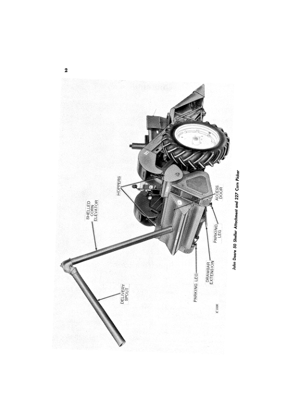 John Deere 50 Sheller Attachment Operator’s Manual (OMC16839) Workshop Guide