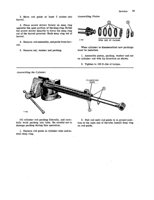 John Deere 36A Farm Loader Operator’s Manual (OMC17103) Workshop Guide