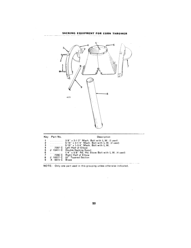 John Deere No. 4-B Cylinder Sheller Operator’s Manual (OMC17449) Workshop Guide