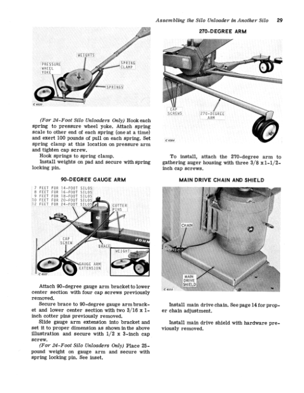 John Deere 900 Silo Loader Operator’s Manual (OMC18664) Workshop Guide