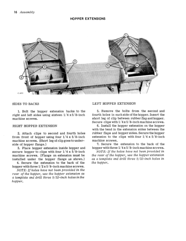 John Deere 50 Sheller Attachment Operator’s Manual (OMC18668) Workshop Guide