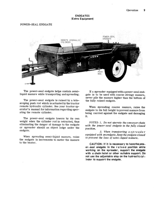 John Deere 34 (-010500), 40 (-006200) Spreaders Operator’s Manual (OMC19503) Workshop Guide