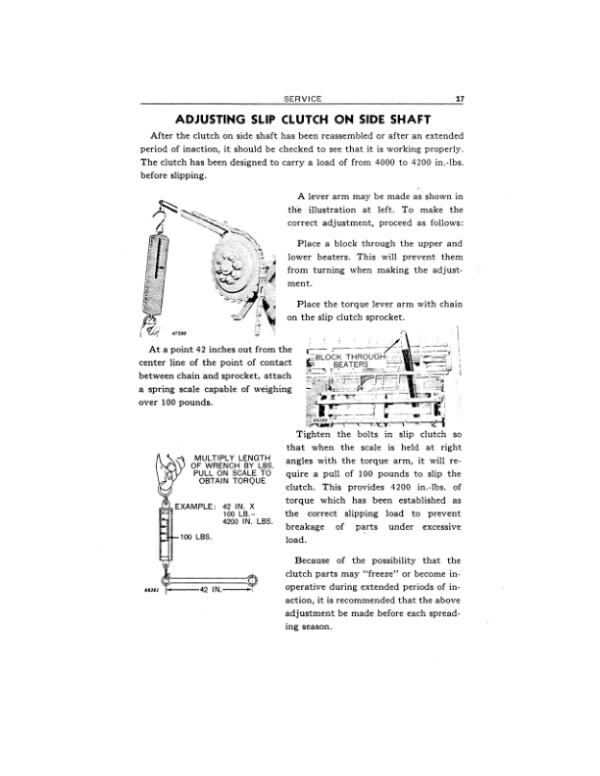 John Deere Model ‘N’ Spreader (Series 1) Operator’s Manual (OMC35459) Workshop Guide