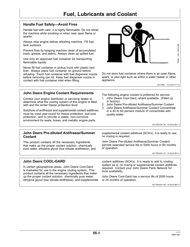 John Deere 3520, 3522 Sugar Cane Harvesters AutoTrac Ready Operator’s Manual (OMCB10008) Workshop Guide