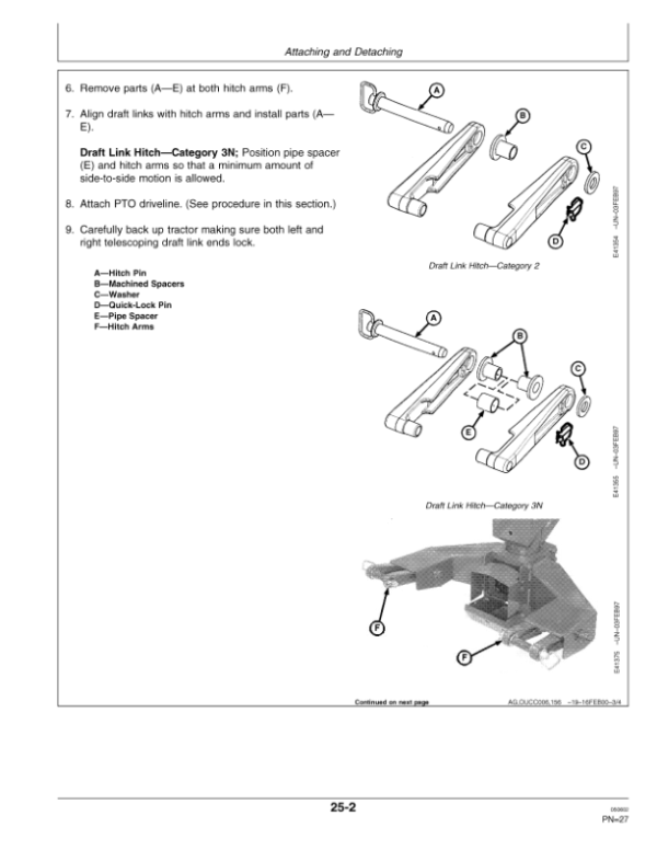 John Deere 946 & 956 Center Pivot Rotary Mower-conditioners Operator’s Manual (OMCC58051) Workshop Guide