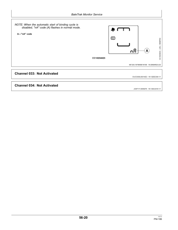 John Deere 9YG-1.25 Round Baler (China Edition) (230000-) Operator’s Manual (OMCC61433) Workshop Guide