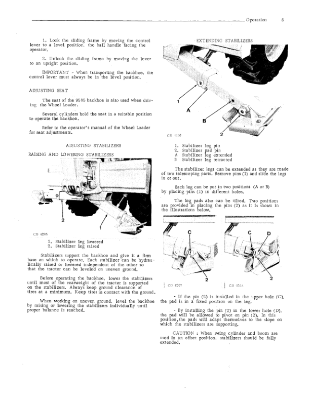John Deere 9505 Attachments Operator’s Manuals (OMCD14175) Workshop Guide