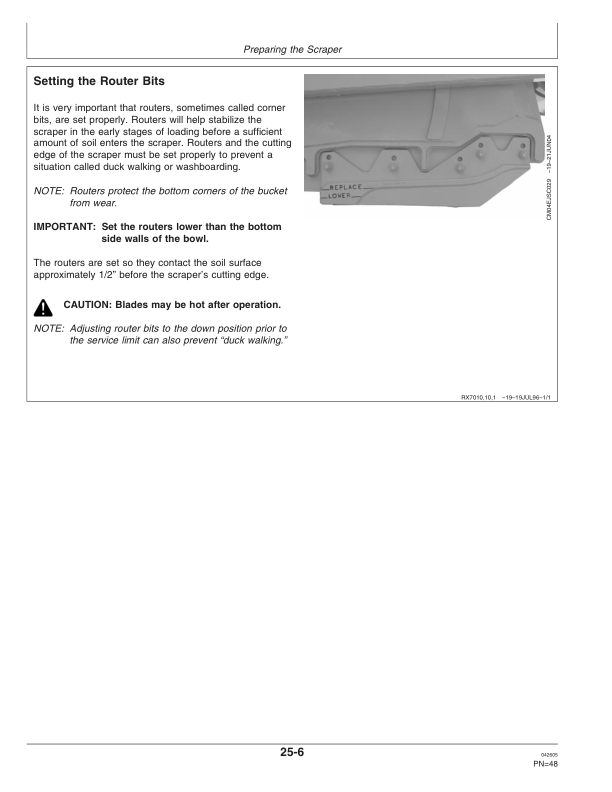 John Deere 1512E, 1810E, 1814E & 2112E Ejector Scrapers North America (000000-060200) Operator’s Manual (OMCM2030) Workshop Guide
