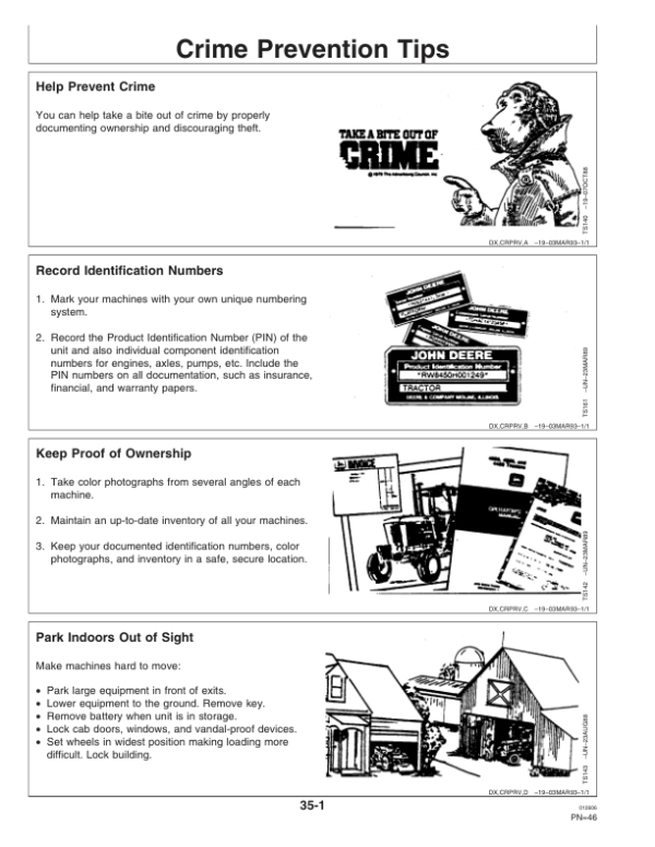John Deere 200 Series Box Blades Operator’s Manual (OMCM2840) Workshop Guide